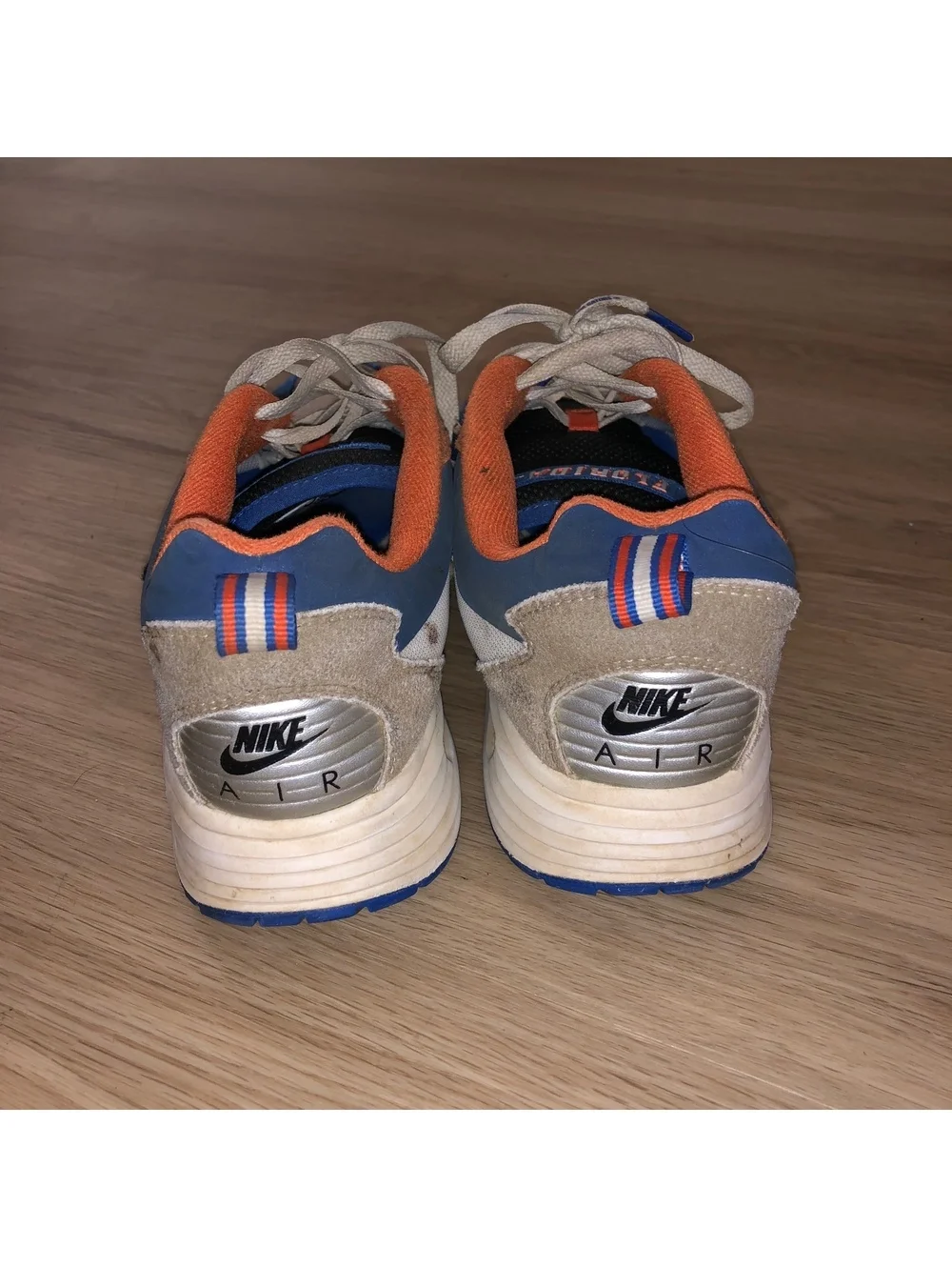 NIKE AIR MAX NCAA PACK SOLO FLORIDA GATORS SNEAKERS BLUE ORANGE MENS SIZE 8